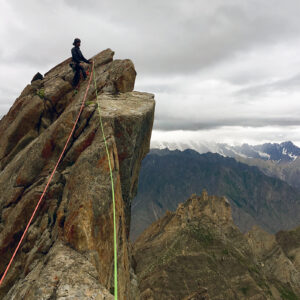 Rock Climbing in Kanday Valley