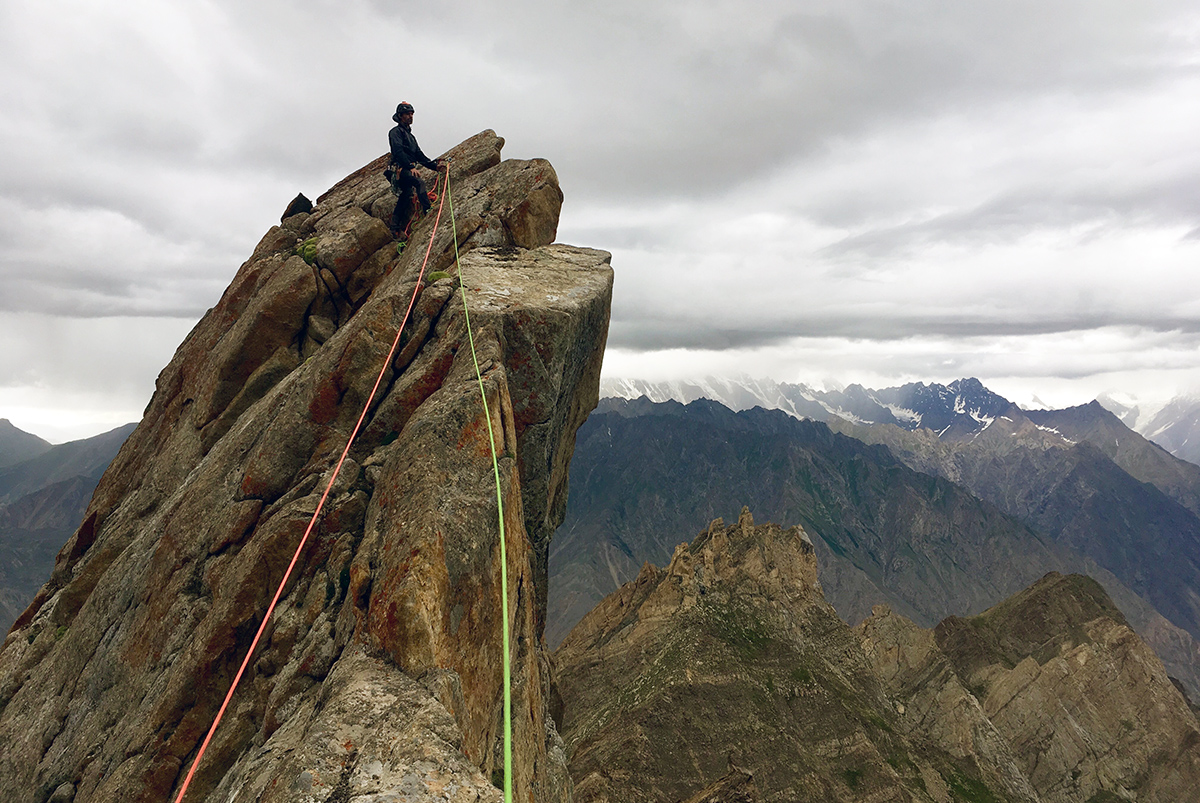 Rock Climbing in Kanday Valley